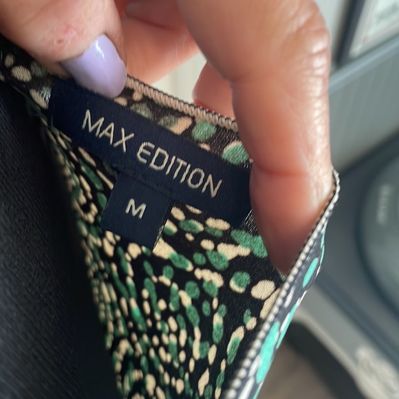 Max edition medium sundress green black and cream. - Picture 6 of 7